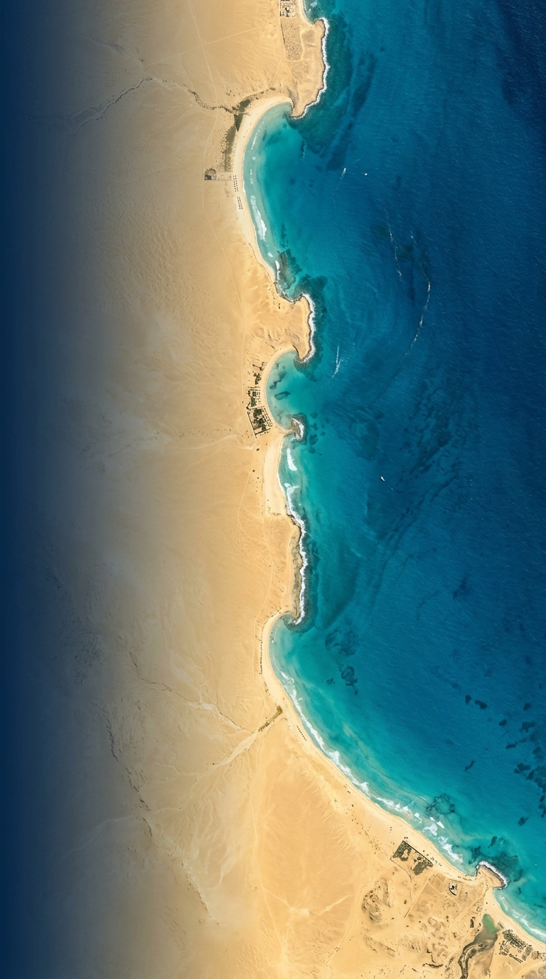 North Coast Coastline Aerial View